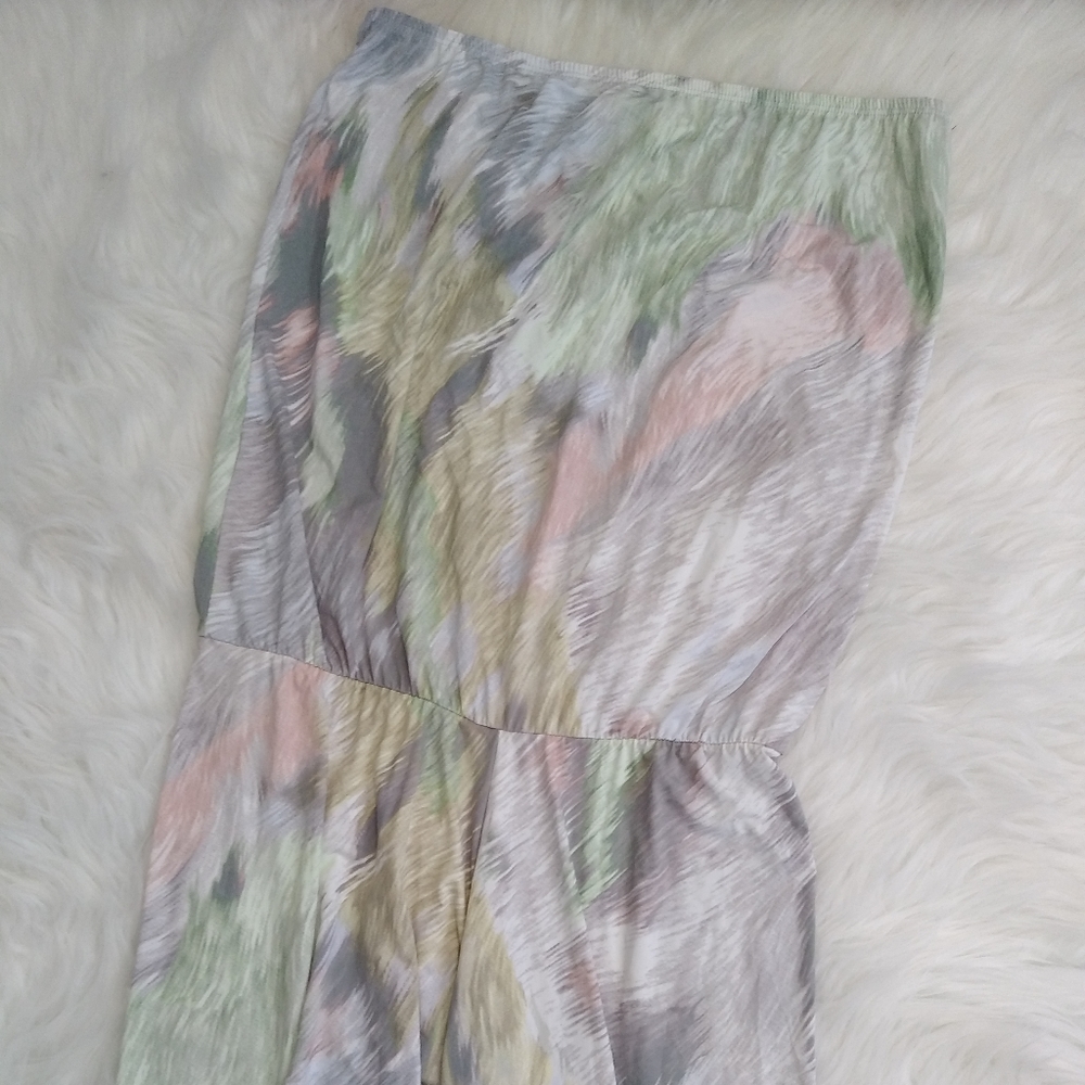 Strapless Silky Jumpsuit